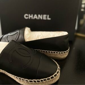 Chanel Lamb Skin Espadrille women